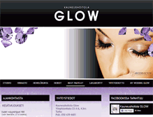Tablet Screenshot of hoitolaglow.fi